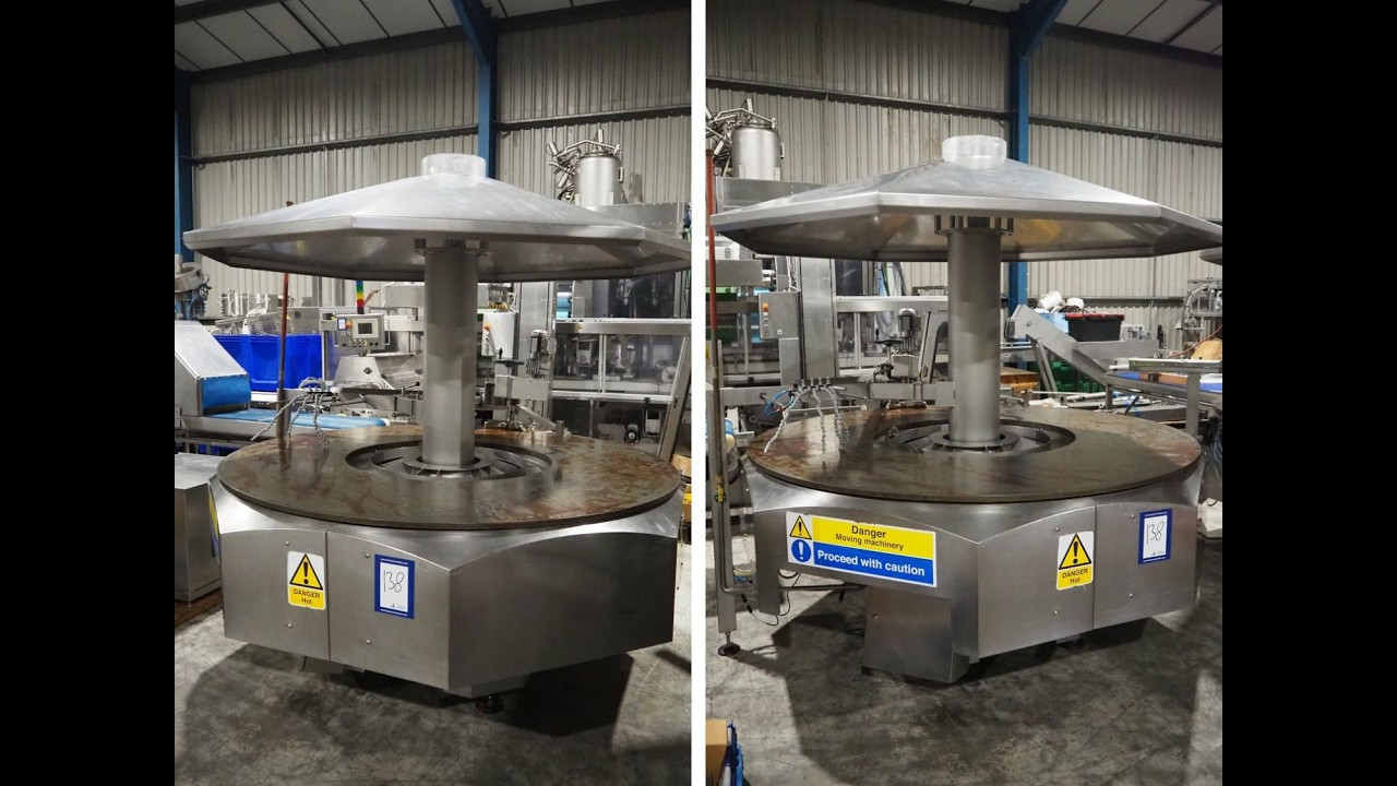2056-138: 2 SDTN pancake baking carousel systems with automatic flip function