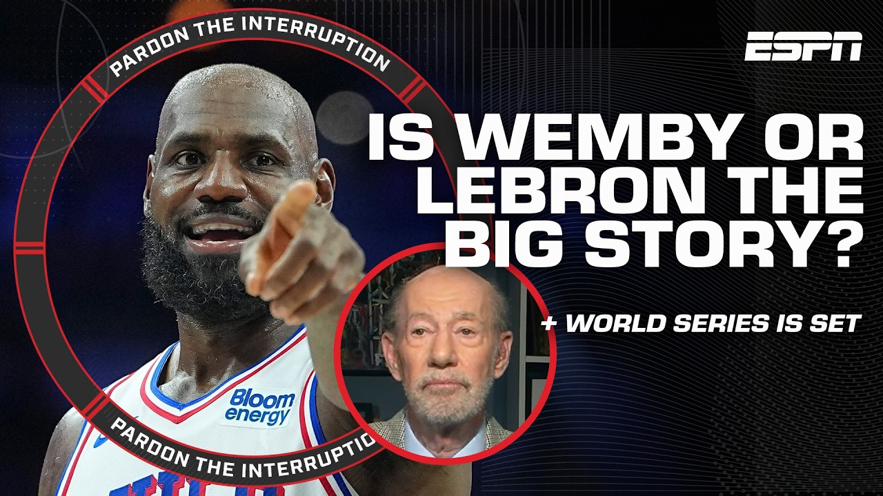Rays & Brewers to World Series, Indianapolis Colts' woes + DEBATING Wemby or LeBron James? 🤔 | PTI