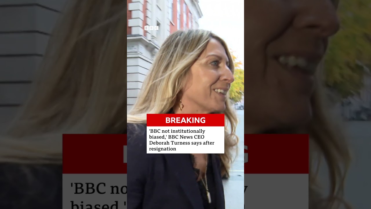 BBC News CEO Deborah Turness: BBC is not institutionally biased. #BBCNews