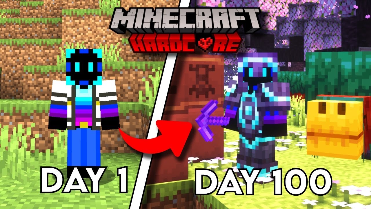 The History Of Minecraft in 100 Days . . .