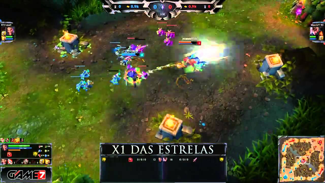 micaO vs brTT - X1 Das Estrelas - Semifinal - Jogo 1