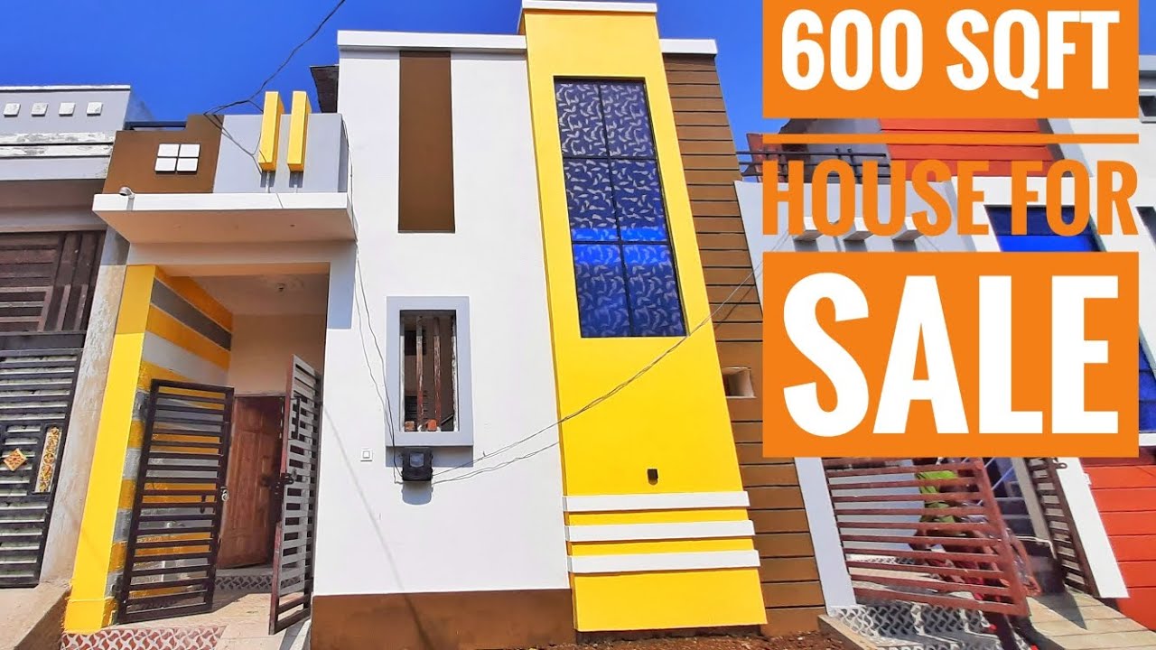 600 sqft house for sale gulbarga Karnataka | 20×30 morden house plan & elevation