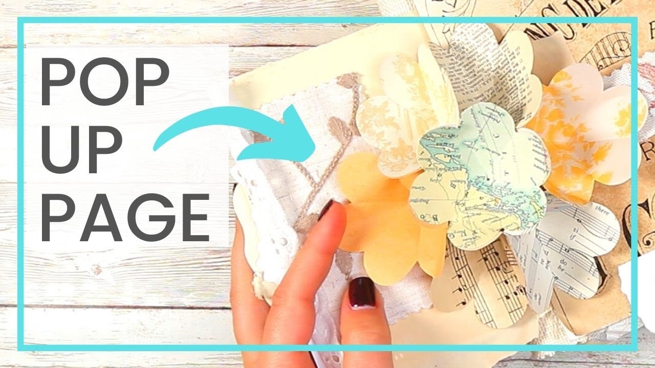 POP UP page idea for our junk journals