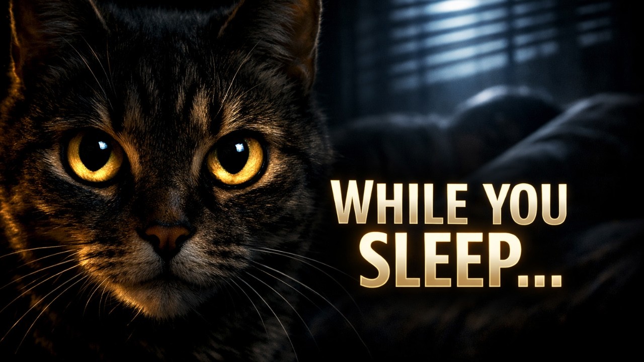 10 Strange Things Your Cat Does While You Sleep (And Why)