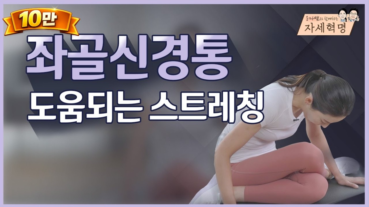 좌골신경통 스트레칭으로 한방에 해결하자! (자세혁명)