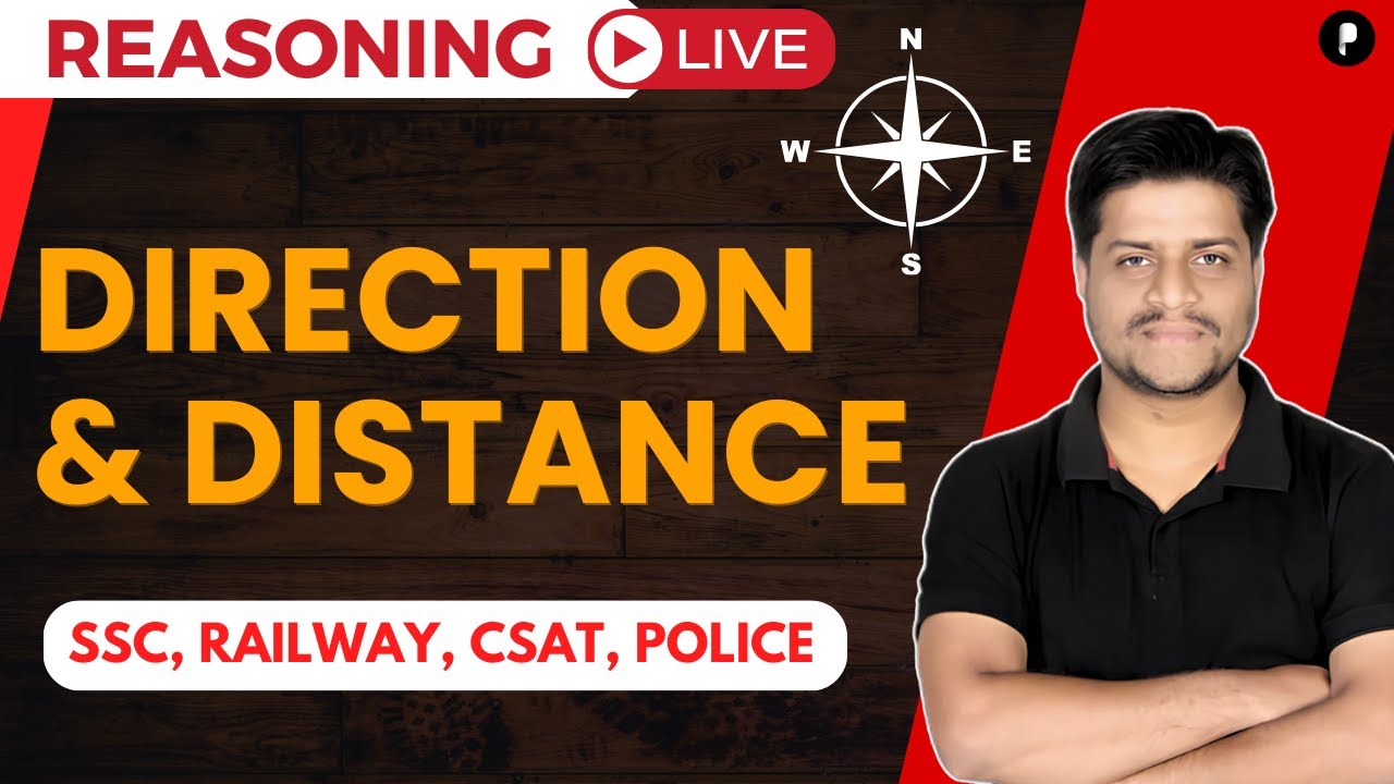Direction and Distance reasoning | Reasoning Class 2024 | Verbal Reasoning With&nbsp;Easy&nbsp;Tricks