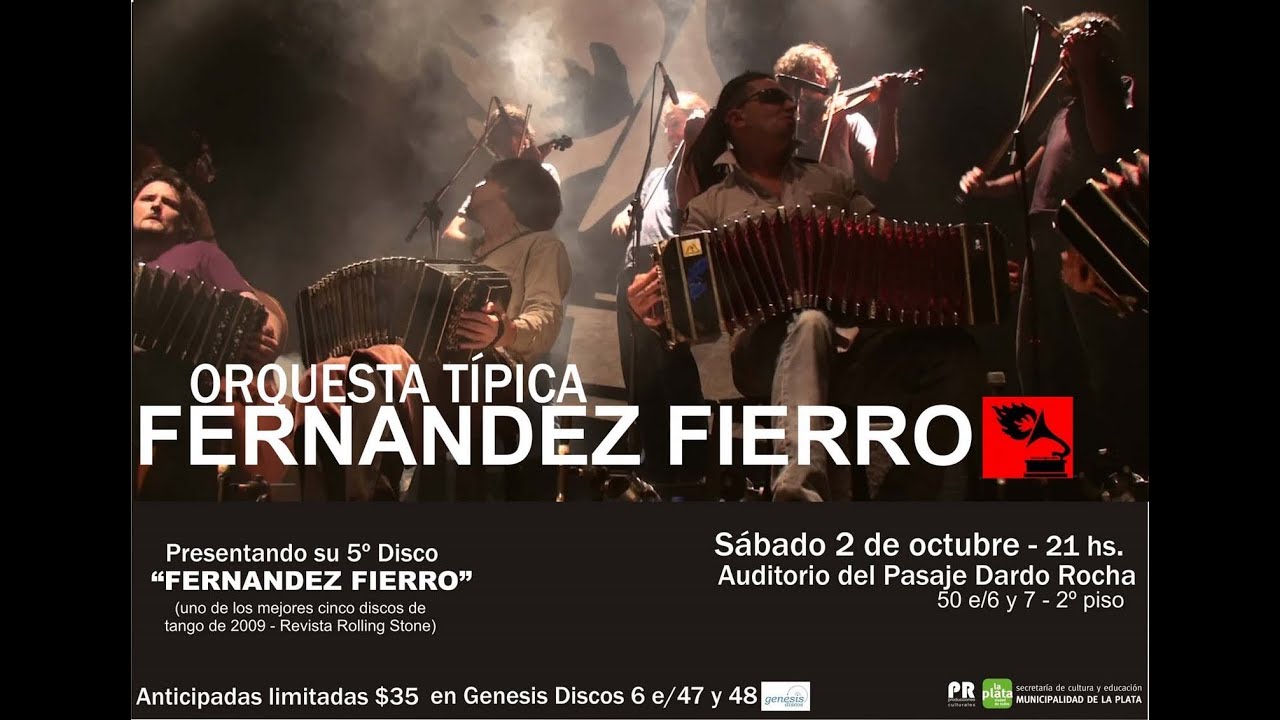 ORQUESTA TIPICA FERNANDEZ FIERRO - LIVE EN EL CAFF, BUENOS AIRES 19 - 09 - 2011