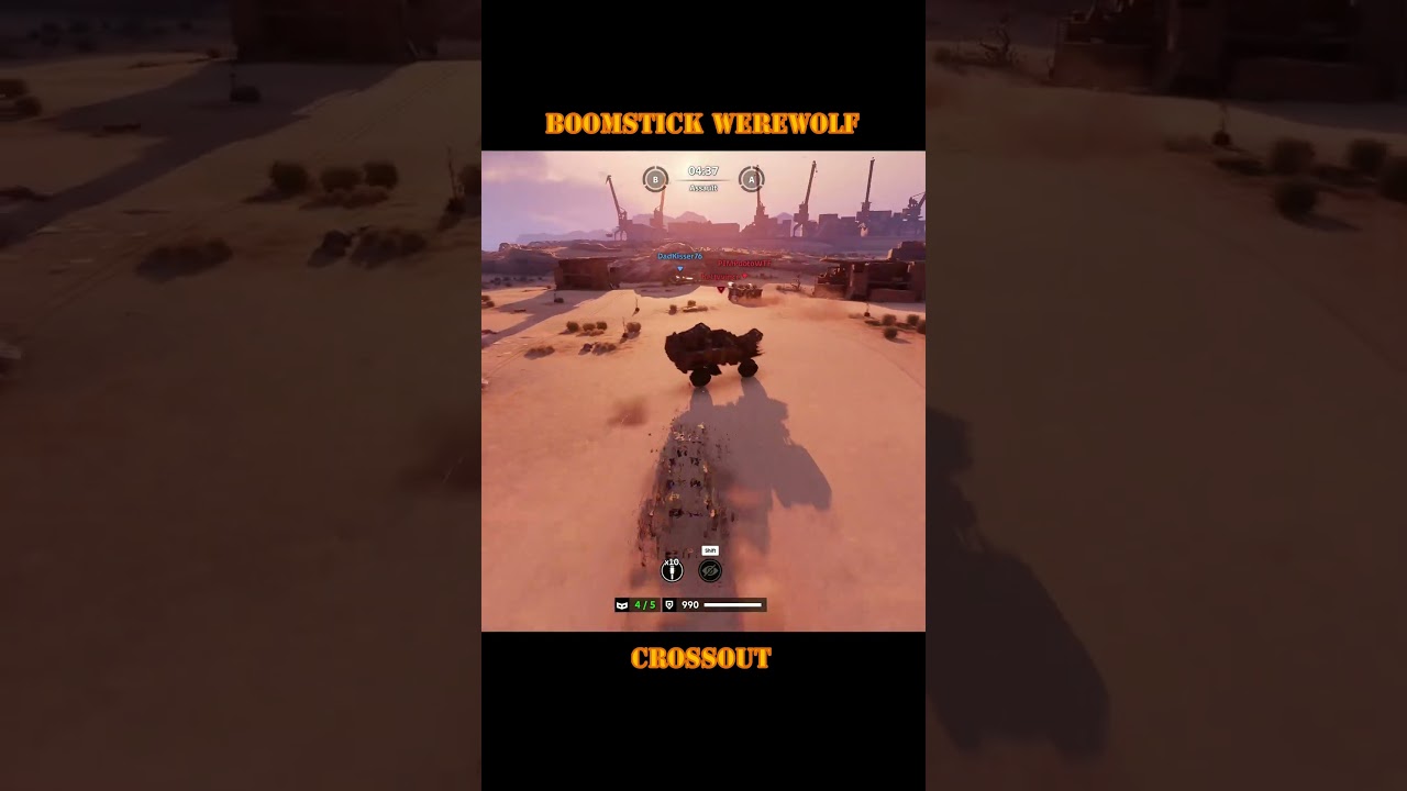 #Crossout - Werewolf Boomstick build! #sabaton #gaming