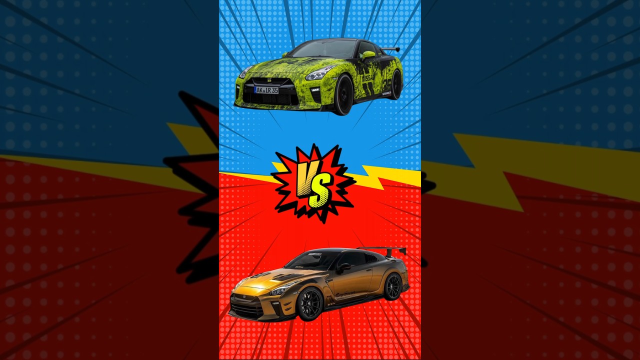 Green or Gold : Pick you favorite GTR