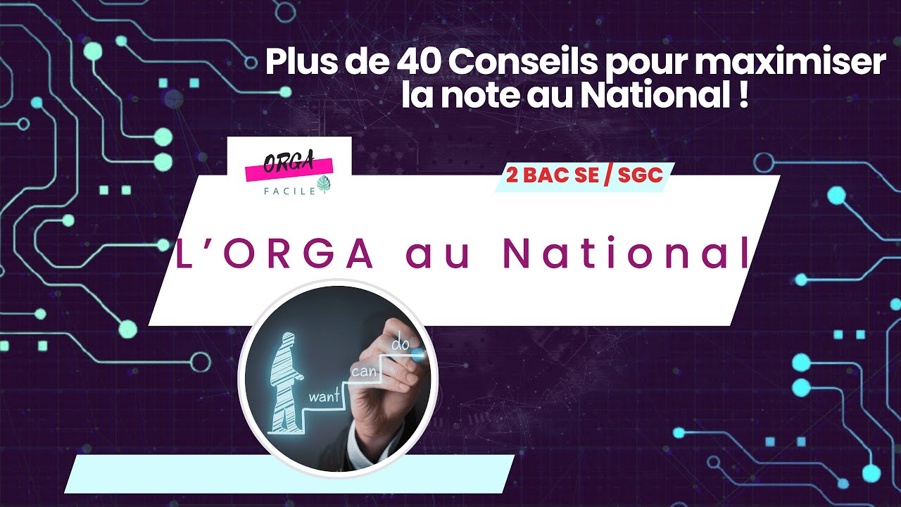 📌أسئلة تتكرر في الوطنيات منهجية المادة Méthodologie pour réussir l'examen national