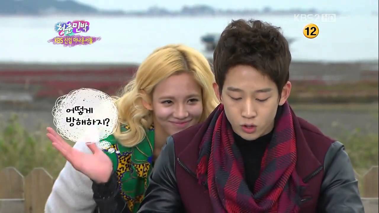 [IY2] Hyoyeon and her TV announcer crush, Cho Hangri :D