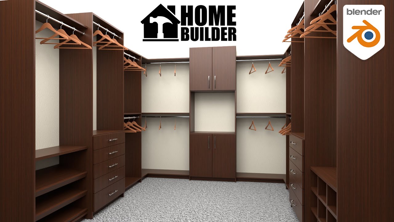 Easy Closet Design Tutorial In Blender