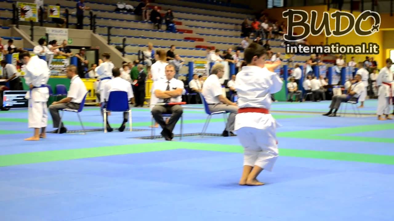 Eso A - Alessio Ghinami - Kata Unsu - 29° Lignano Karate Open 2014 - Budo International