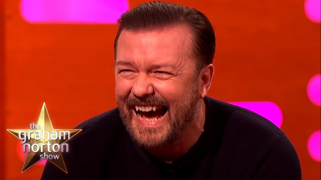 RICKY GERVAIS' FUNNIEST MOMENTS on The Graham Norton Show