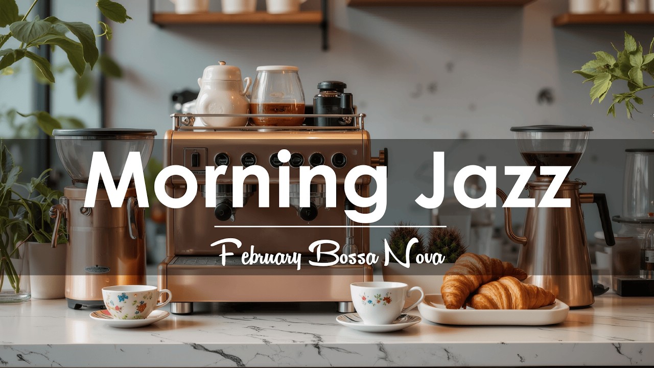 Peaceful Morning Café ☕ Bossa Nova Instrumental for Focus and Relaxing Study Music