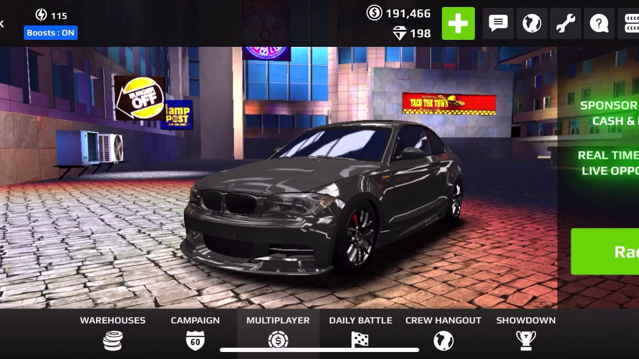Rush racing 2 no rev bmw 128i 959 rating 10.4