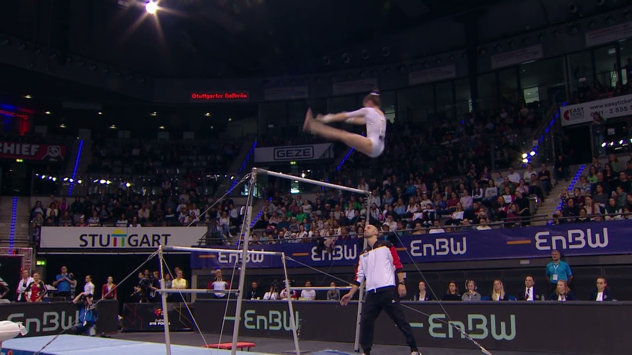Marlene Gotthardt GER Stufenbarren - EnBW DTB Pokal 2023 (Stuttgart) Turnen