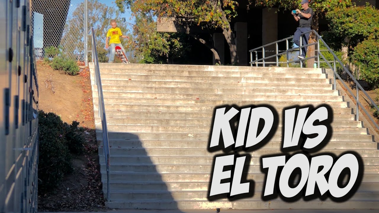 10-летний против El Toro 20 STAIR RAIL с участием Kristion Jordan - NKA VIDS -