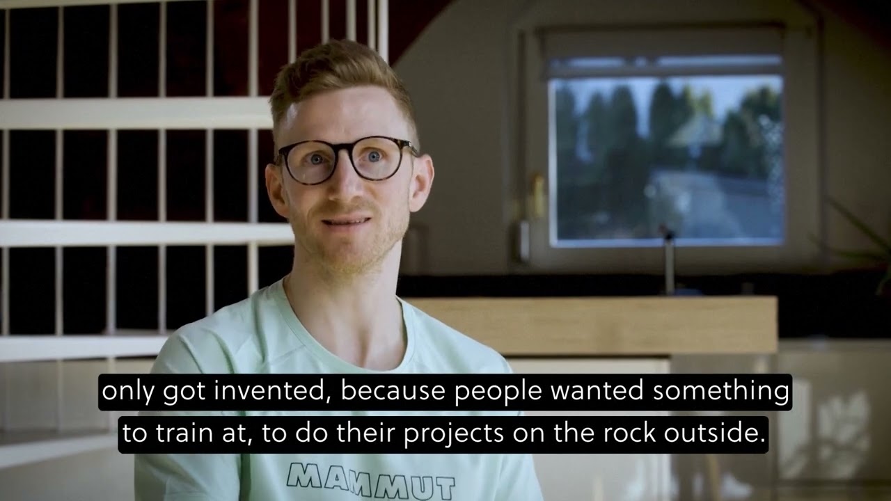 Jakob Schubert - Professional rock climber aiming for gold medal summit.
