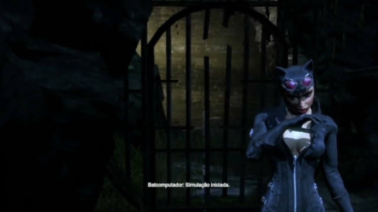 Batman Arkham City - The Batcave (as Catwoman) 0:48:25