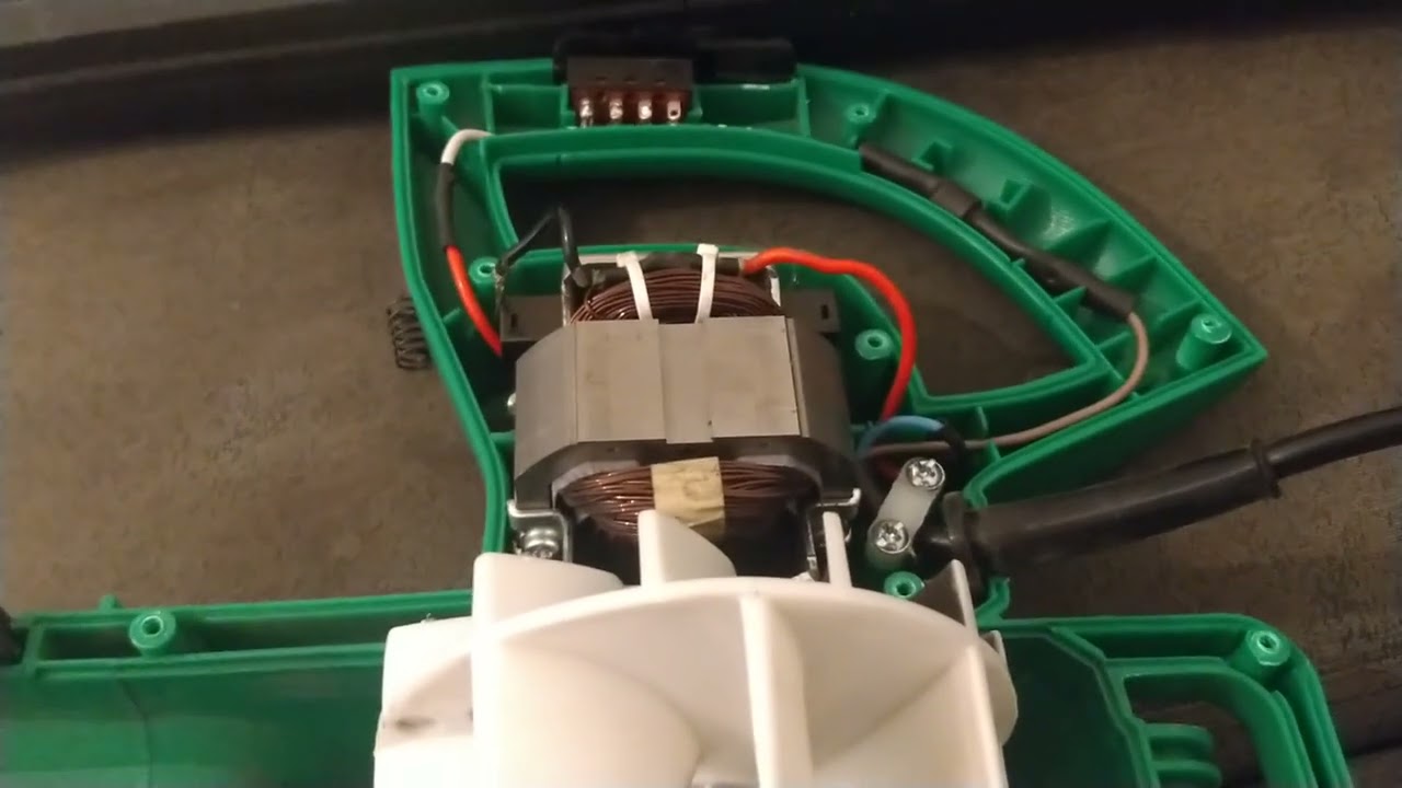 Soprador de Folhas Elétrico 2000W - GARTHEN-GSF2000 troca Carvão pelo da furadeira Boch super hobby