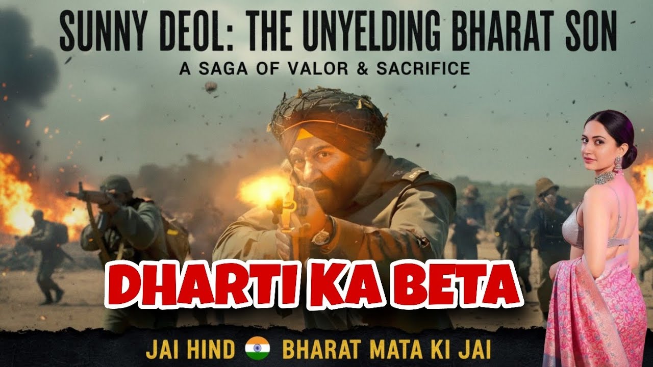 Sunny Deol Deshbhakti Song 🇮🇳  | Powerful Patriotic Poetry 2026@nb24krishnacinema 