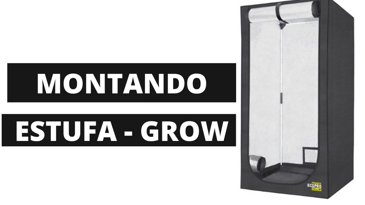 MONTRANDO GROW ESTUFA PARA CULTIVO INDOOR 120X120X200 -  PROBOX ECOPRO