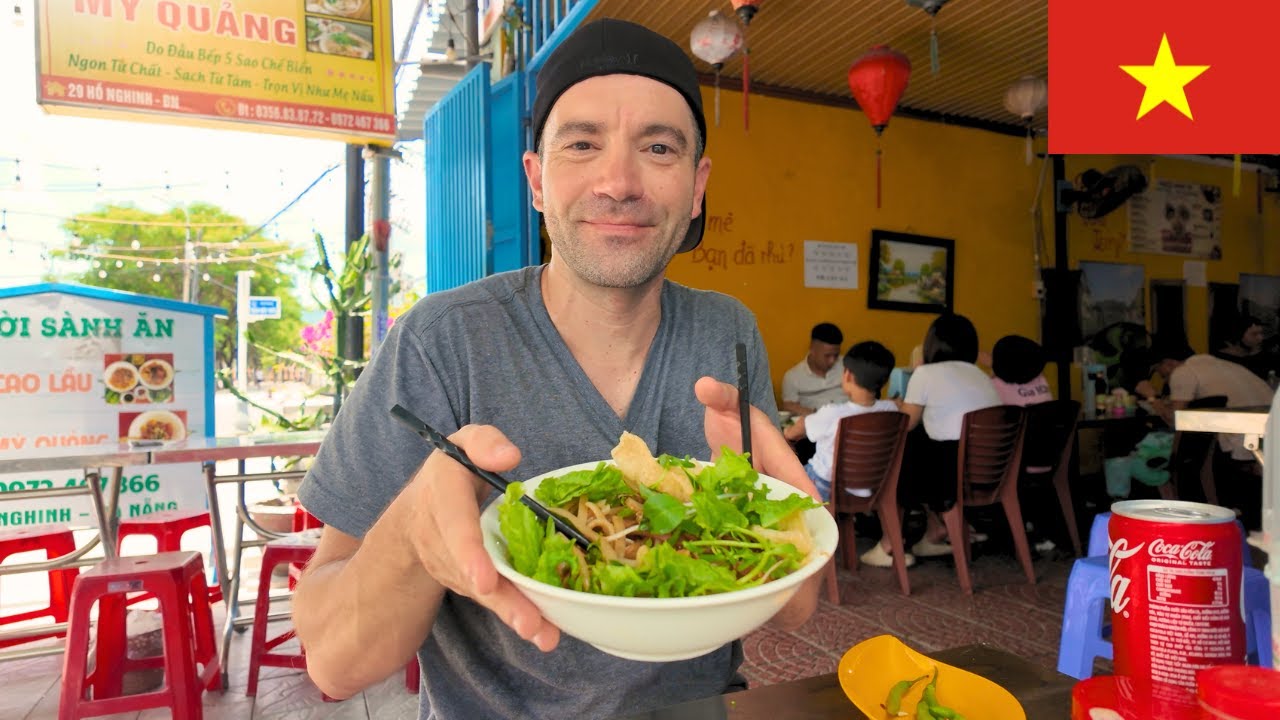 EGG COFFEE, BANH MI, CAO LAU, BANH XEO, and PASTRY in Da Nang Vietnam 🇻🇳 Vlogging my day!!!