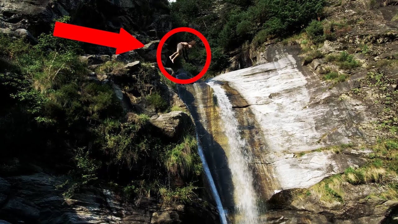 CLIFF JUMPING'S CRAZIEST TRICK - 