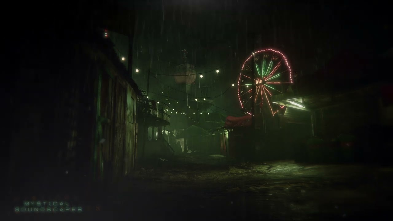 Nightmares Come to Life | The Abandoned Circus | HORROR AMBIENCE | 5 Hours | 4K