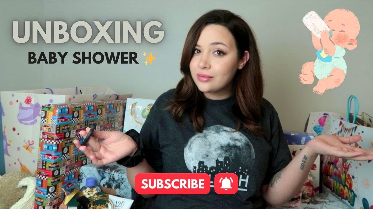 Ce cadouri am primit la baby shower 🎁 | Unboxing