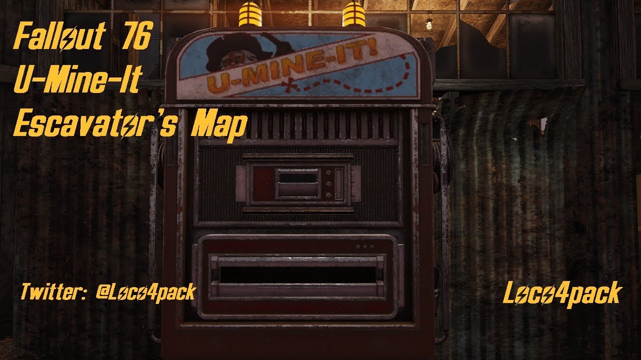 Fallout 76 - U Mine It Escavator's Map