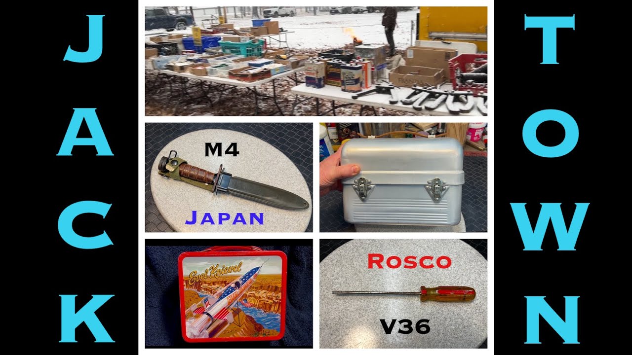Jacktown Snow Show ‘26, MK4 Bayonet Copy, NOS No. 10 Sanit Kit Lunchbox, Rosco V36 Screwdriver Fun