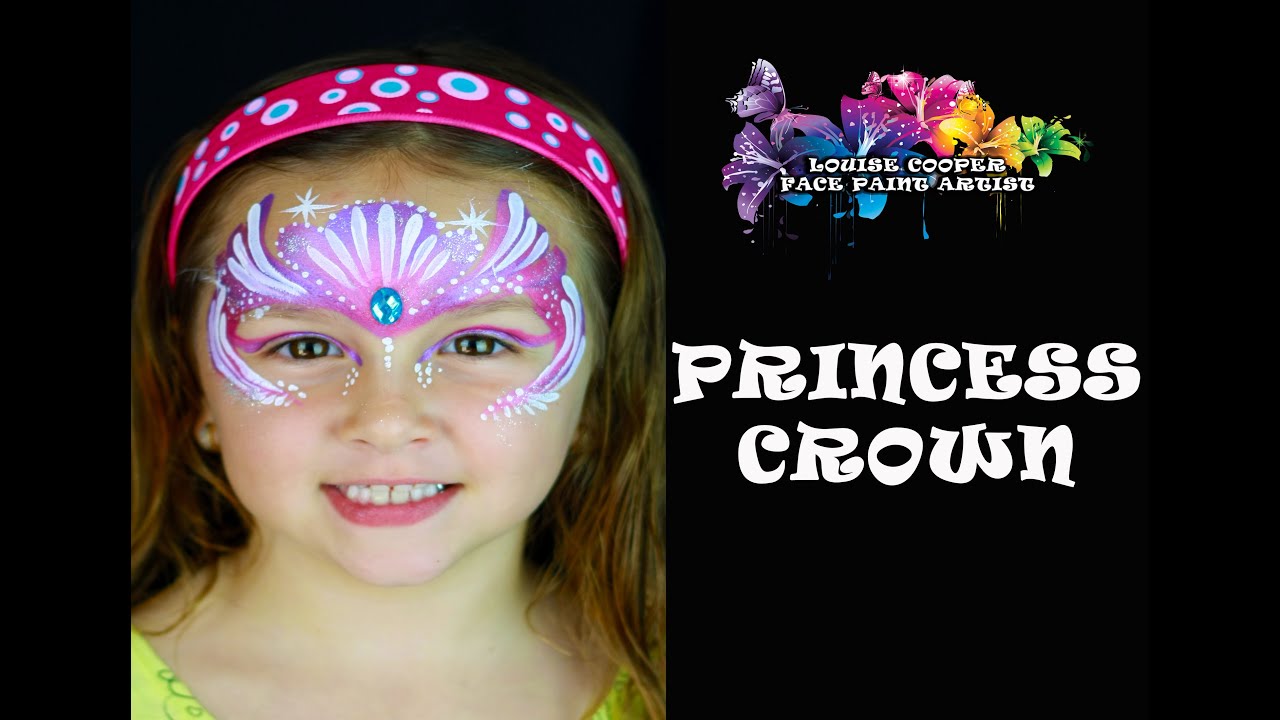 Princess Crown Face Paint