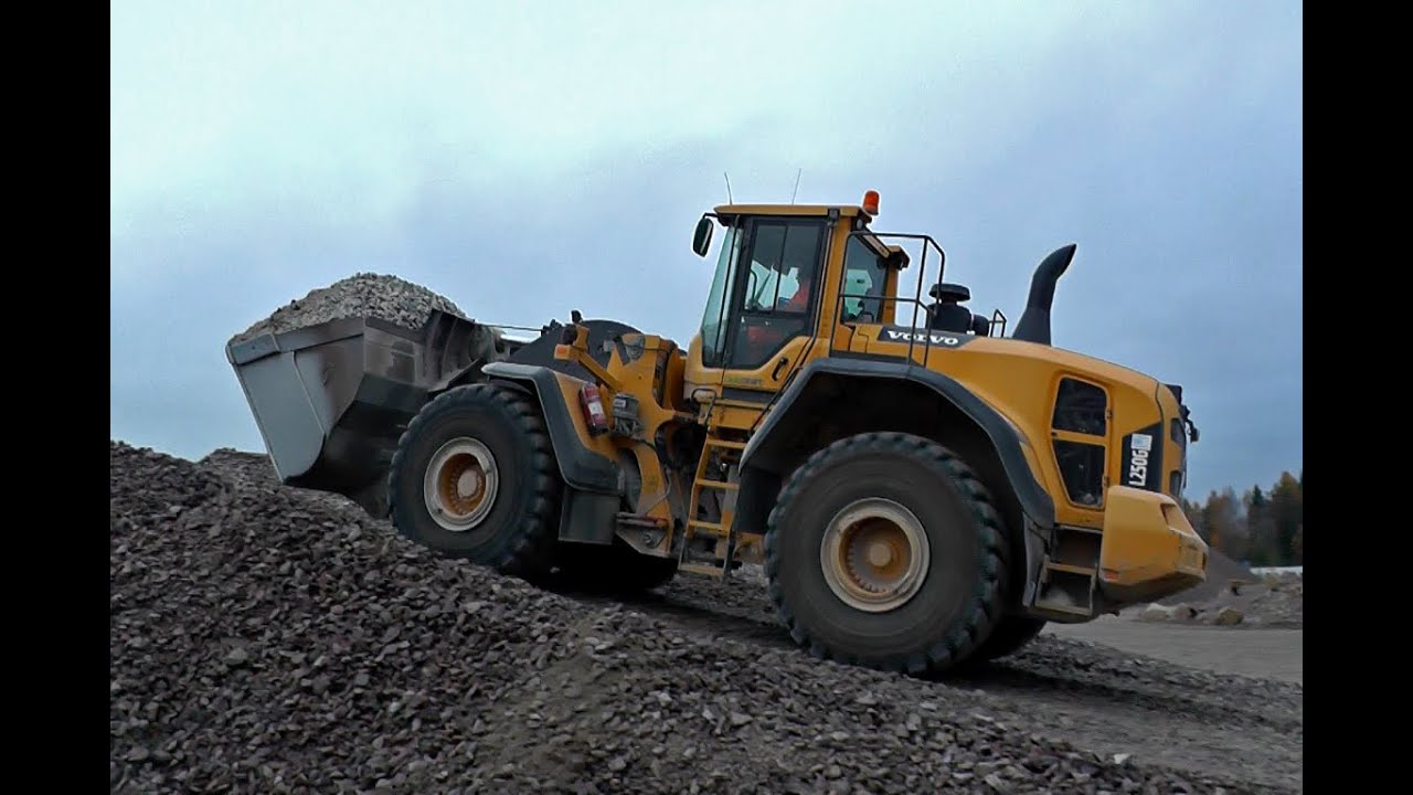 Volvo L250G OptiShift In A Quarry