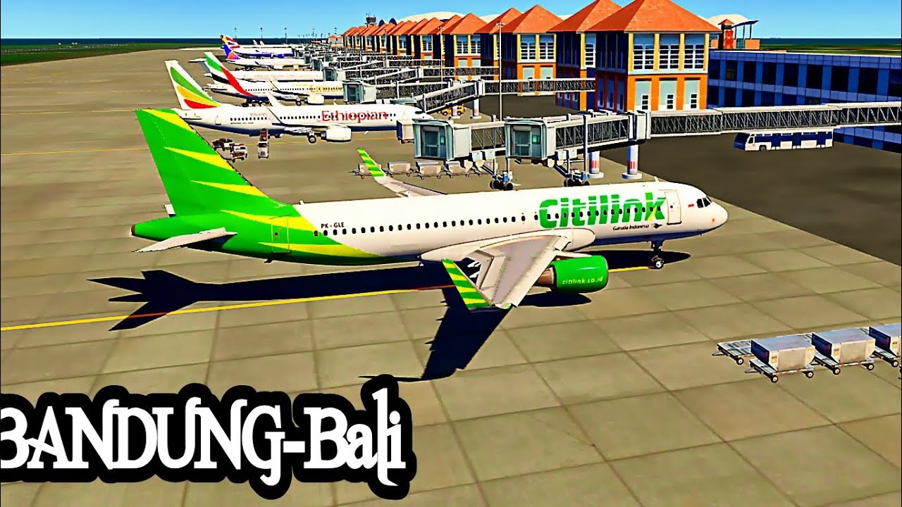 [Airbus A320] AeroFly fs Global FullFlight BANDUNG TO BALI