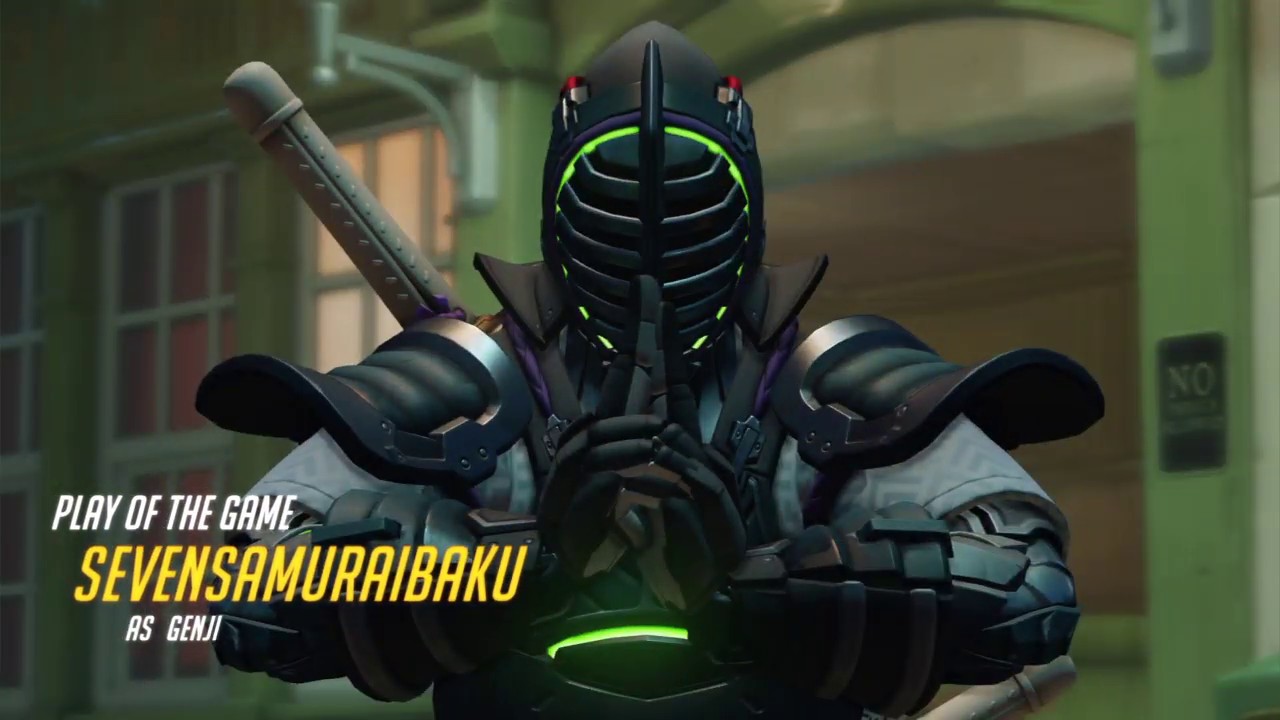 GODLIKE GENJI BLADE TO CLEAN THE ENEMY TEAM!