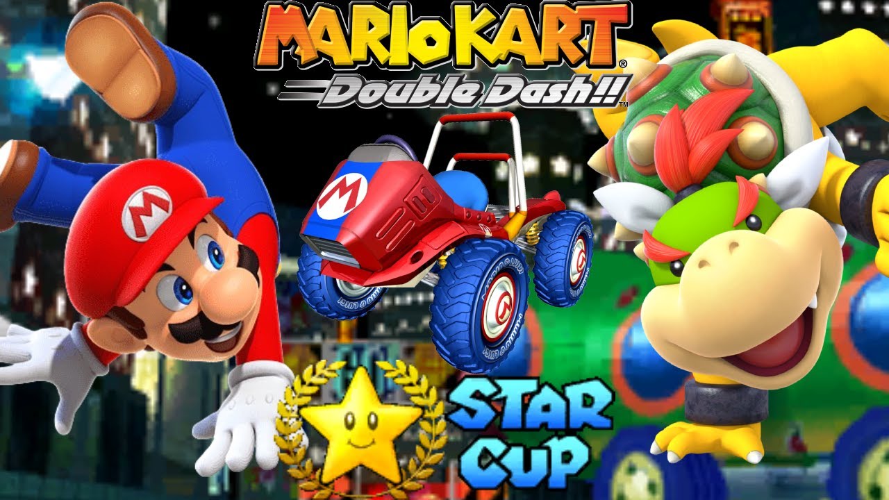 Mario Kart Double Dash Star Cup 150cc (Mario & Bowser Jr)