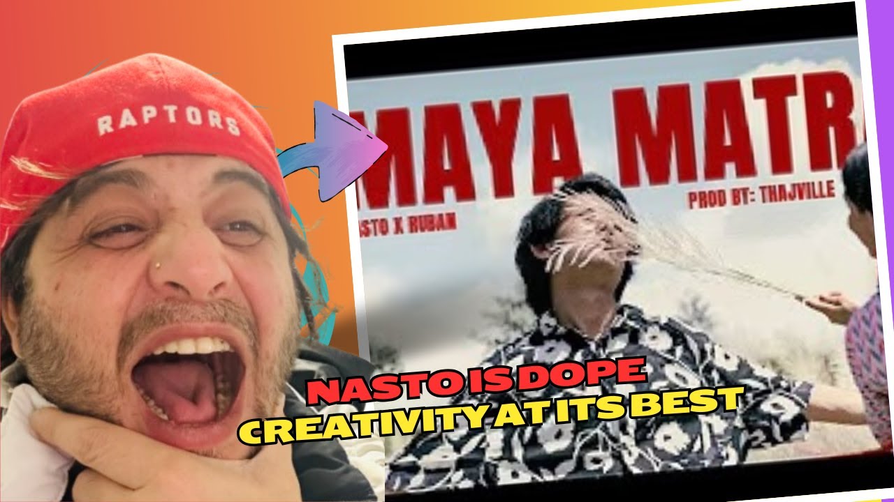 WE SHOULD GIVE NASTO HIS FLOWERS 😂😅 | Nasto - MAYA MATRA FT RUBAN SHRESTHA | REACTION VIDEO