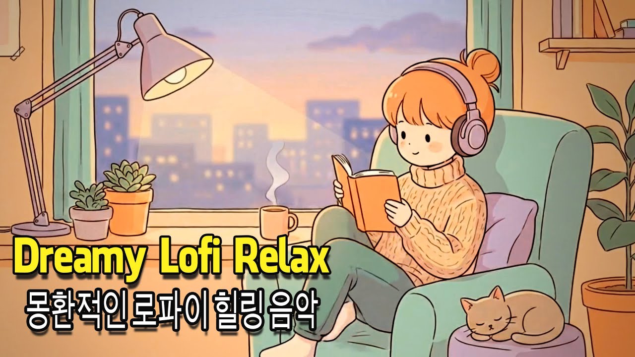 몽환적인 로파이 힐링 음악 | Dreamy Lofi Relax – Night Lofi for Deep Sleep