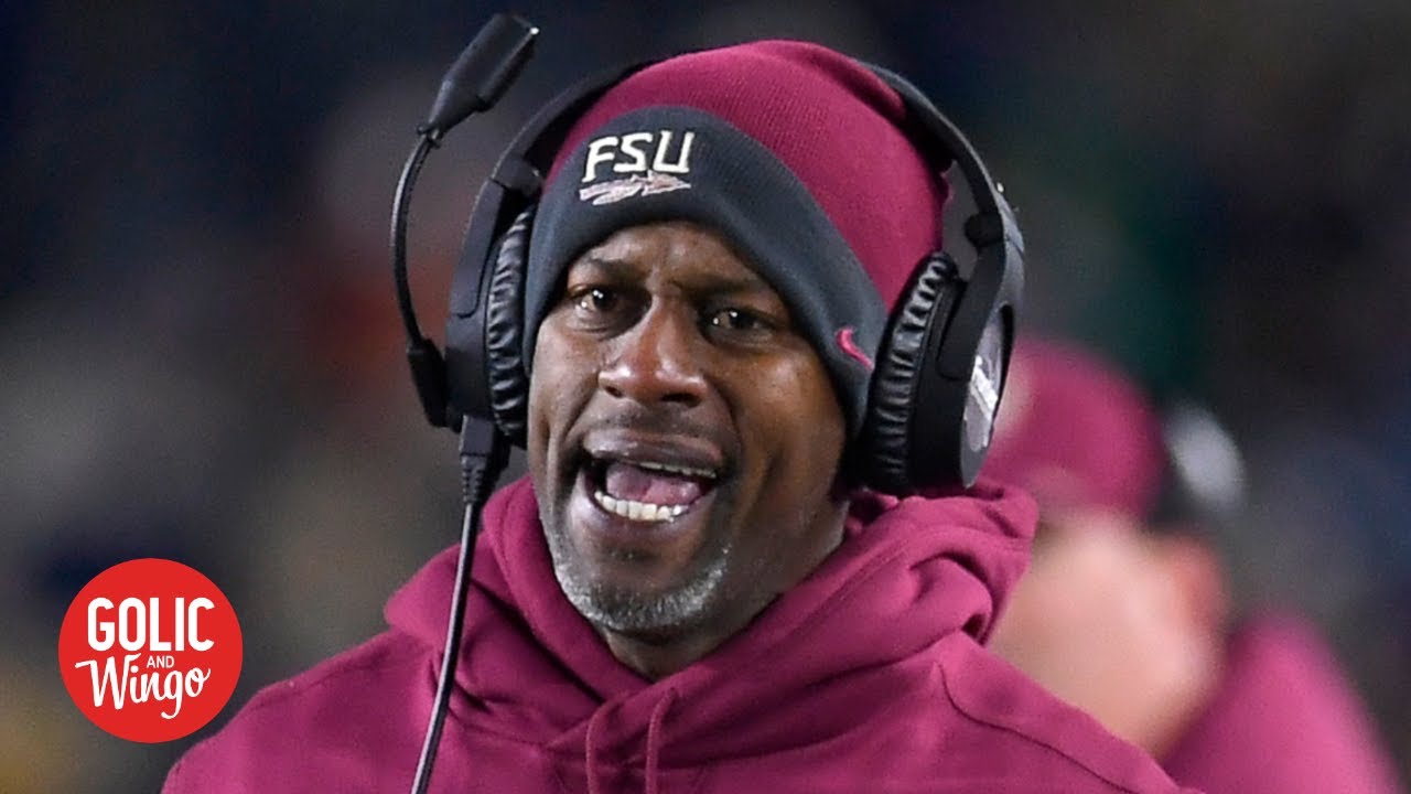 Willie Taggart was fired by Florida State too soon - Jon Beason | Golic and Wingo