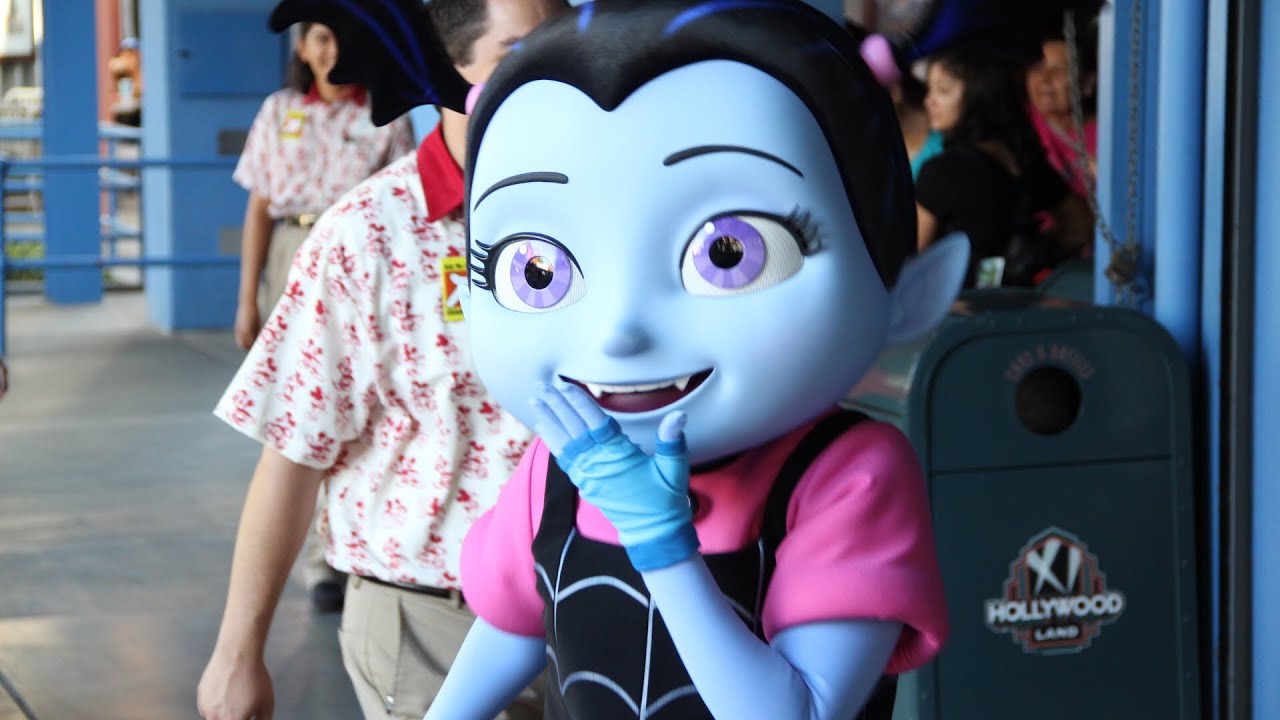Vampirina Character Disney Junior Meet and Greet at Disney California Adventure, Disneyland Resort