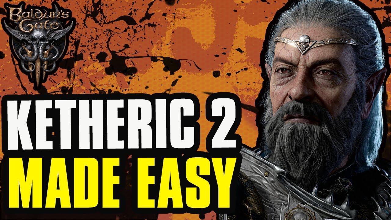 Baldur's Gate 3 Honor Mode Guide Part 19! Ketheric Fight Round 2 Made EASY!