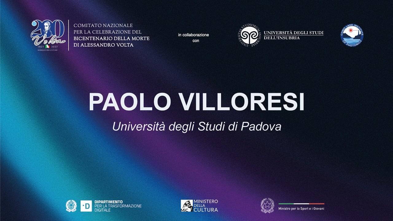 7  Paolo Villoresi 17 09 2025