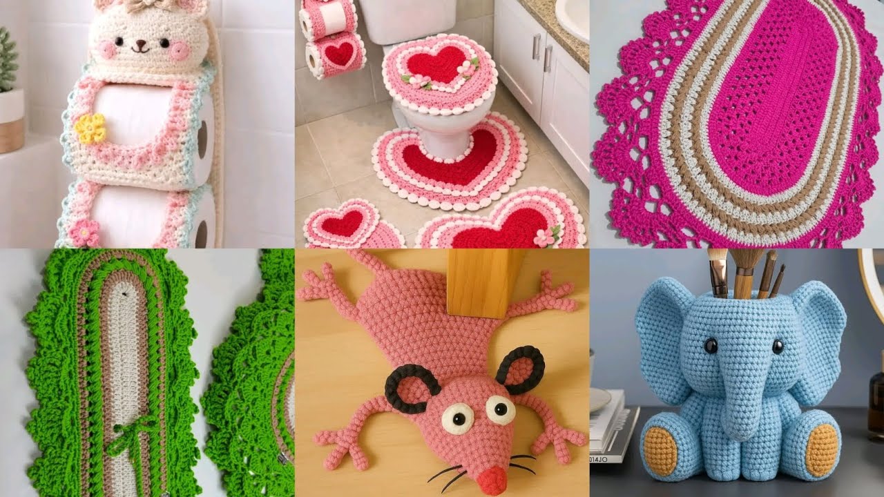 Most beautiful and attractive crochet handmade items and ideas Part 13💕2026