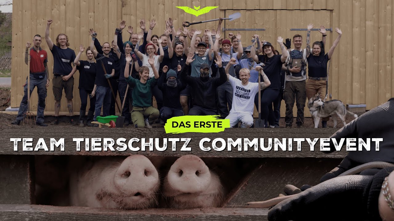 Das erste Team Tierschutz Communityevent! Lebenshof Wilder Spreewald mit Victoria Müller