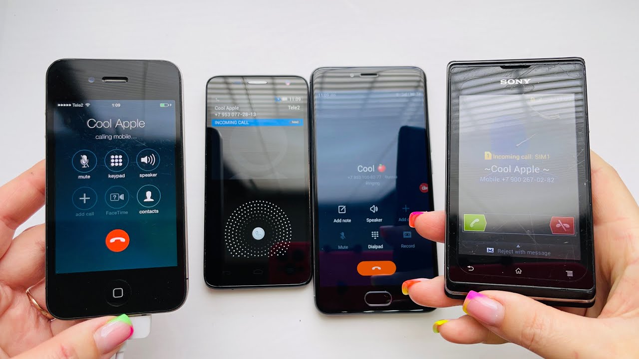 Various ringtones / Conference calls & incoming & outgoing calls & call on hold