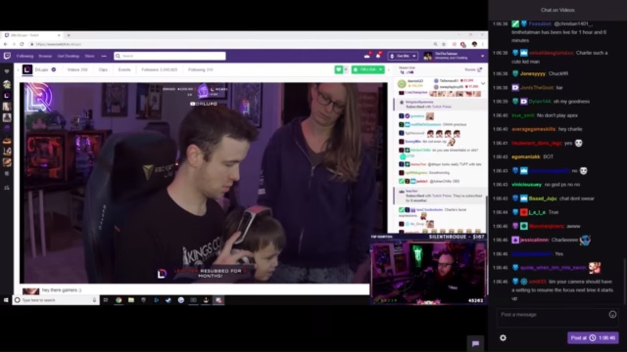 Timthetatman Chats With Dr. Lupo and His Son