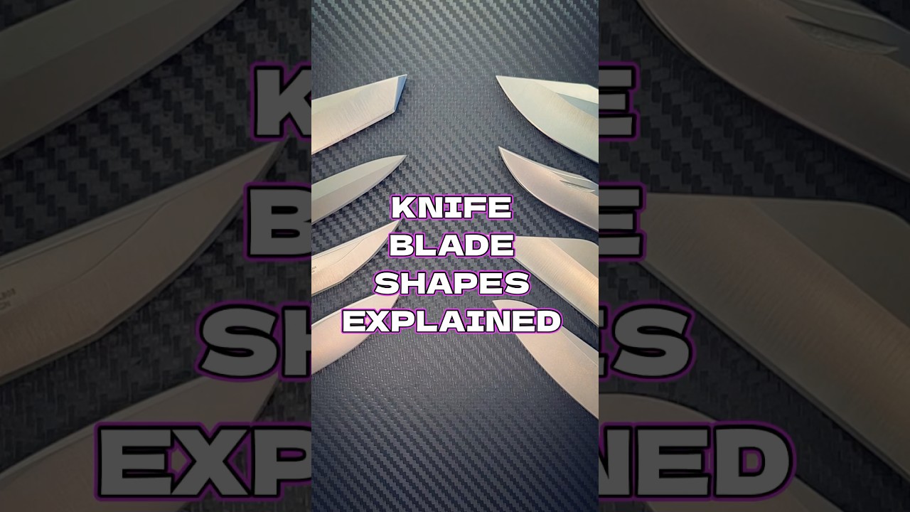 Объяснение 3 форм лезвий ножей #edc #youtubeshorts #shorts #knife #blade