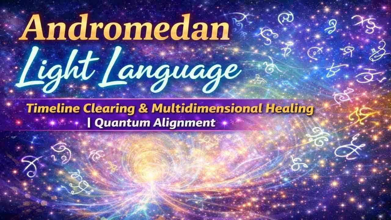 Andromedan Light Language ✨ Timeline Clearing & Multidimensional Healing | Quantum Alignment